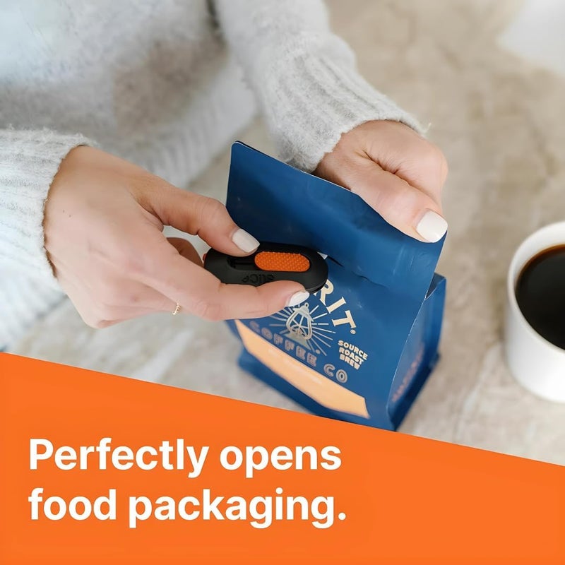 Slice Mini Box Cutter | Manual Retracting | Safe Ceramic Box Opener Lasting 11x Longer than Metal | Keychain Box Cutter | 2 Pack - Image 4